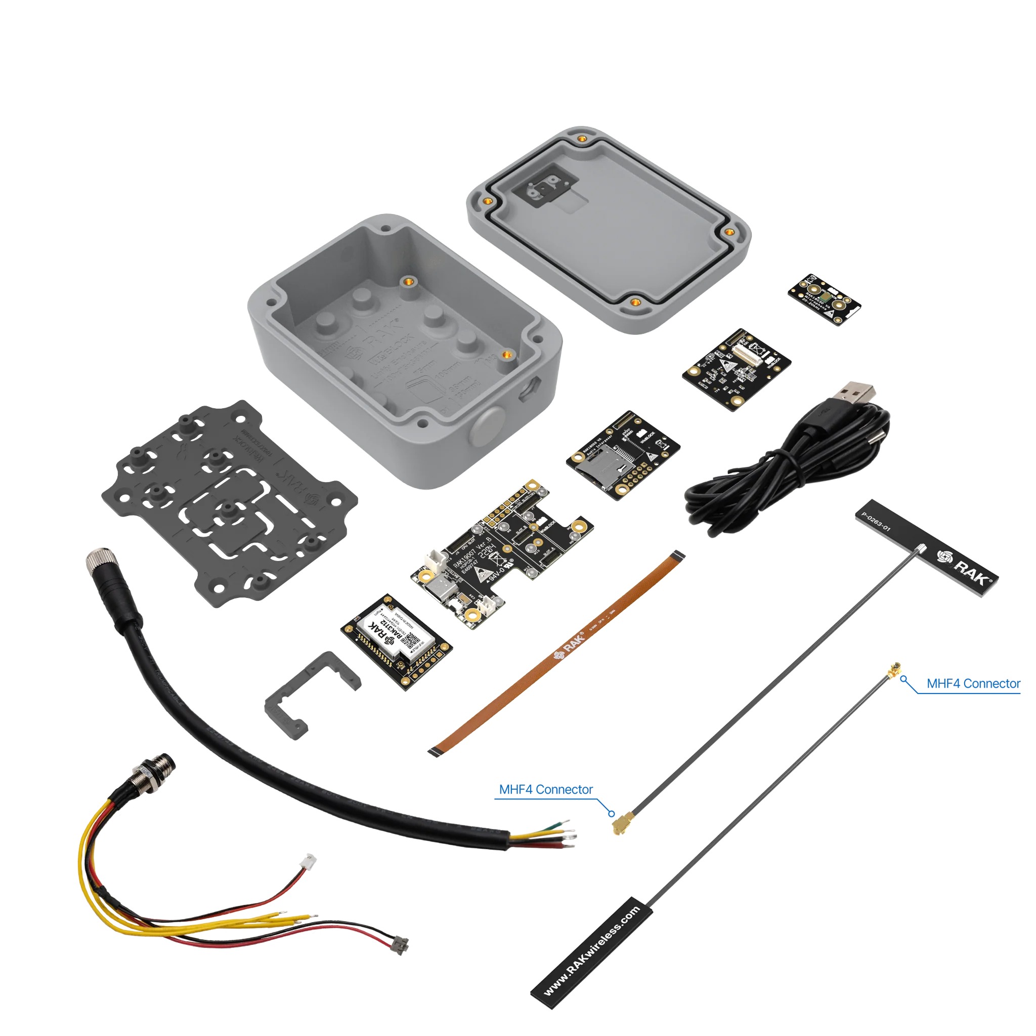 Arduino Kit - WisBlock Microphone Starter Kit Microphone and