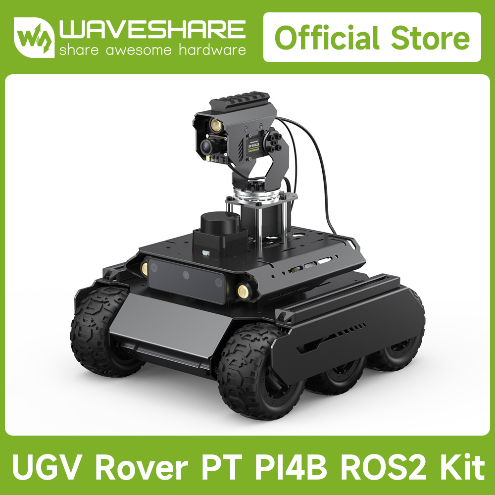 Raspberry Pi 5 - Waveshare Rover ROS 2 Open-source 6