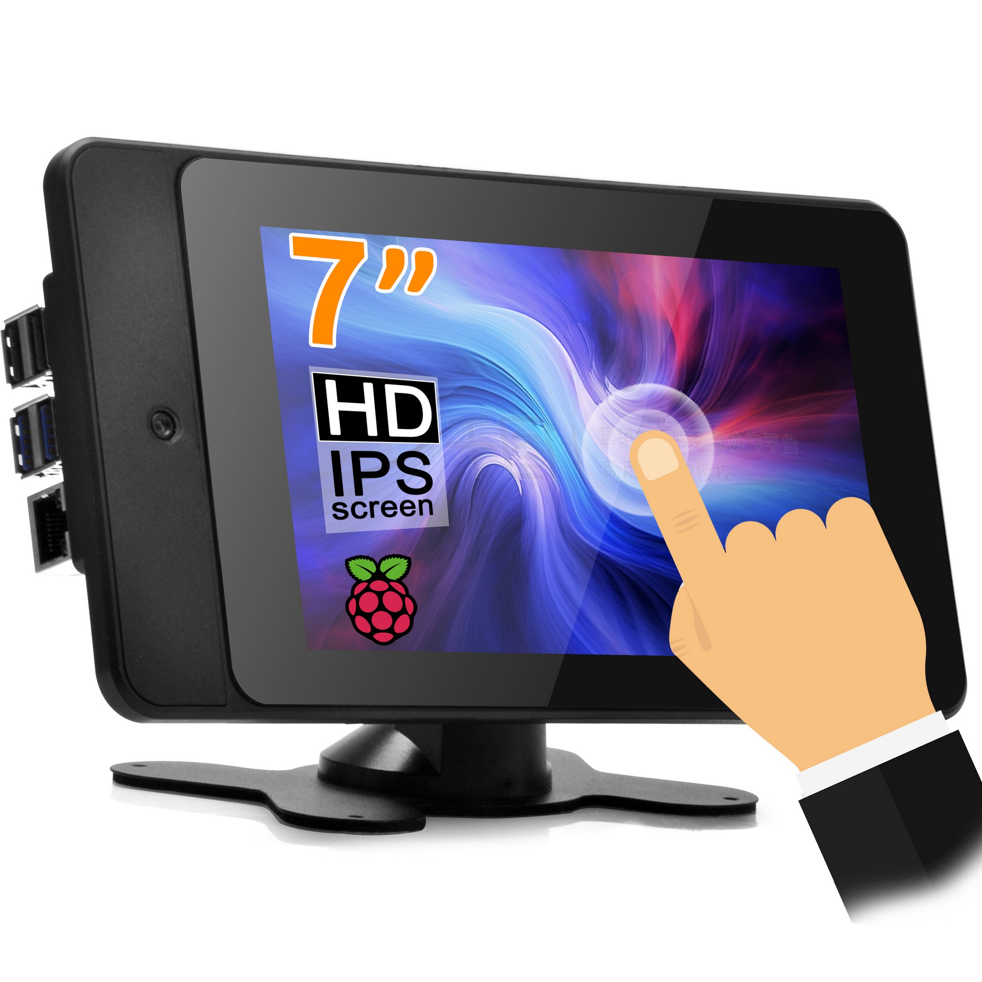 OSOYOO PiStudio Case with 7-in - Pi 4 Case ulasan dan harga