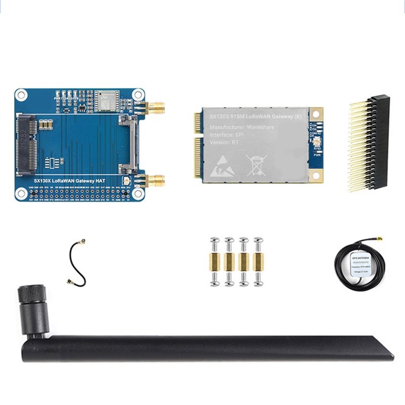 AA60 for I2C SPI LoRaWAN Gatew - Raspberry Pi 4 ulasan dan harga