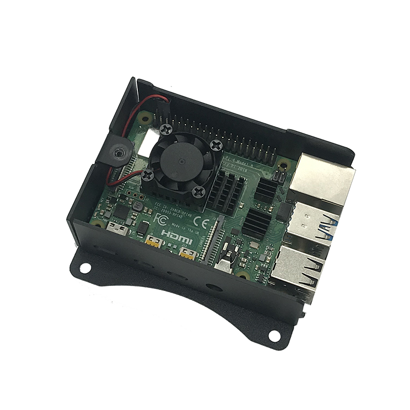 Raspberry Pi 4B 3B Aluminum Ca - Pi Power Supply ulasan dan harga