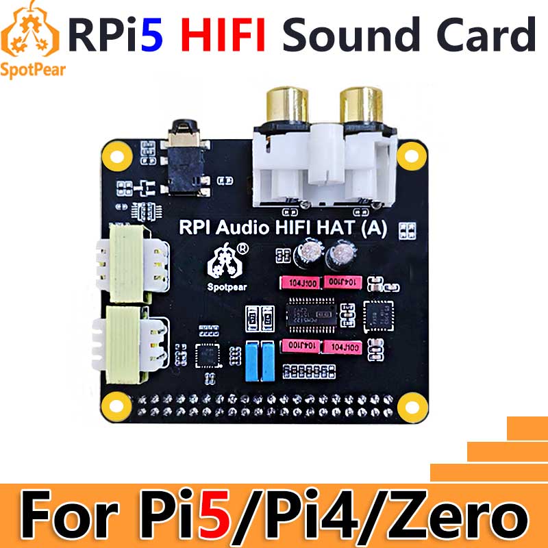 Raspberry Pi5 Audio HIFI HAT P - Pi Zero ulasan dan harga