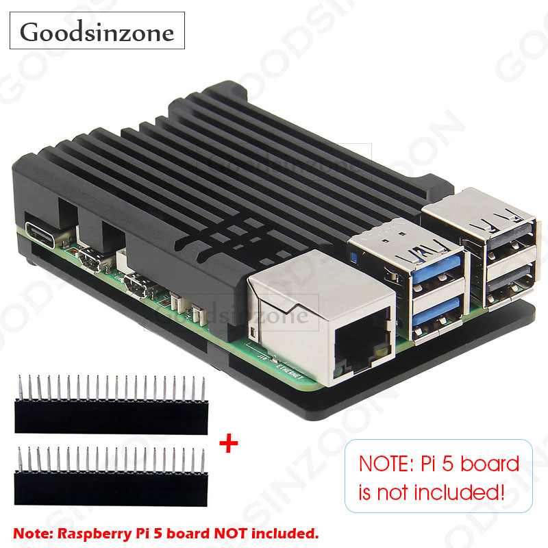 Raspberry Pi 5 Aluminum Armor  - Pi 5 Case ulasan dan harga