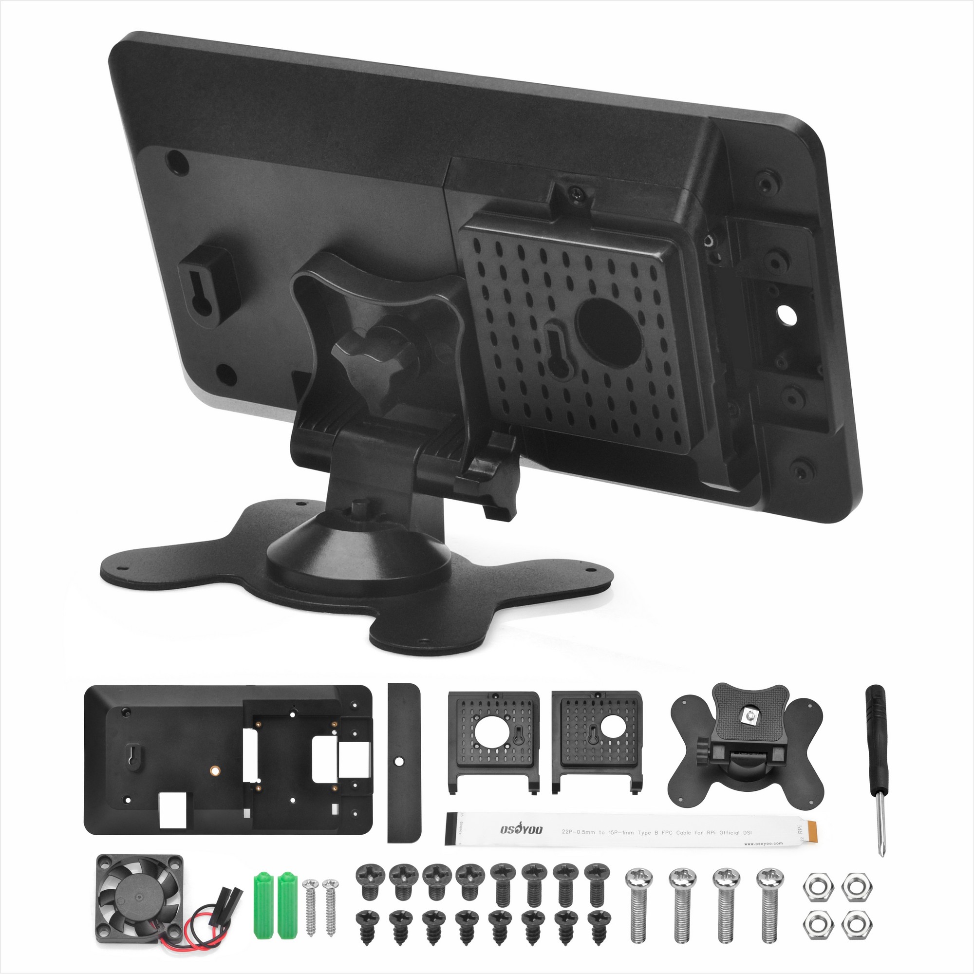 OSOYOO PiStudio Case for Raspb - Pi 4 Case ulasan dan harga
