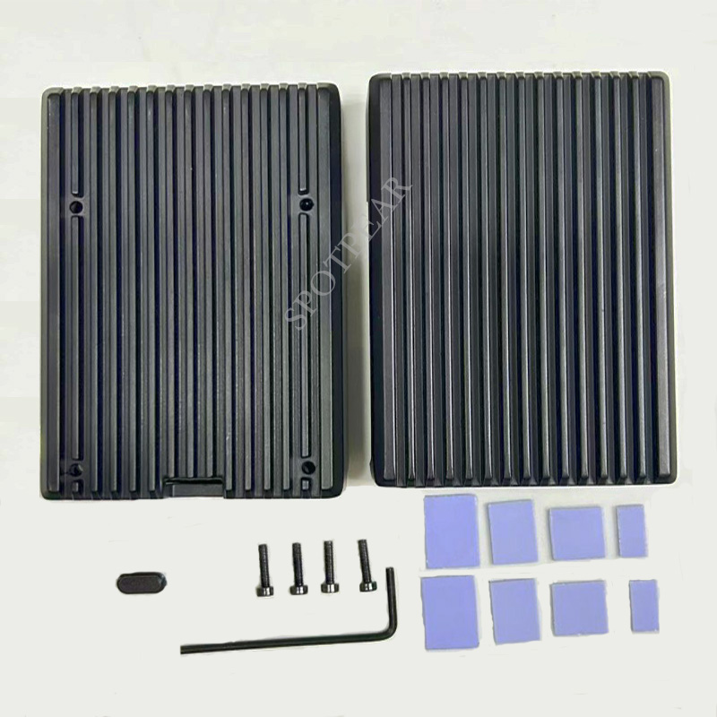 Raspberry Pi5 Aluminum Case Me - Pi 5 Case ulasan dan harga