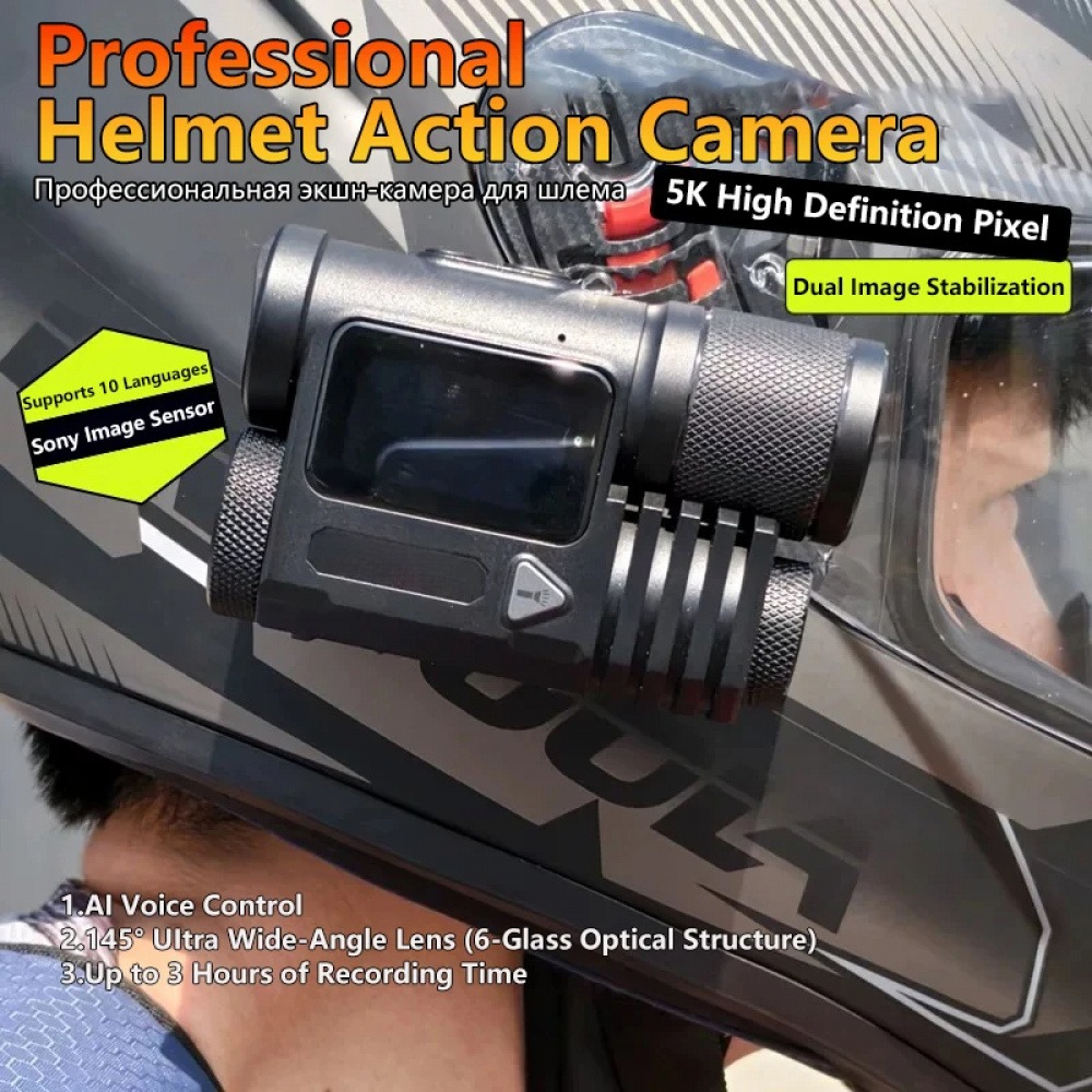 5K Action Camera WiFi Voice Co - Micro Sd Card ulasan dan harga