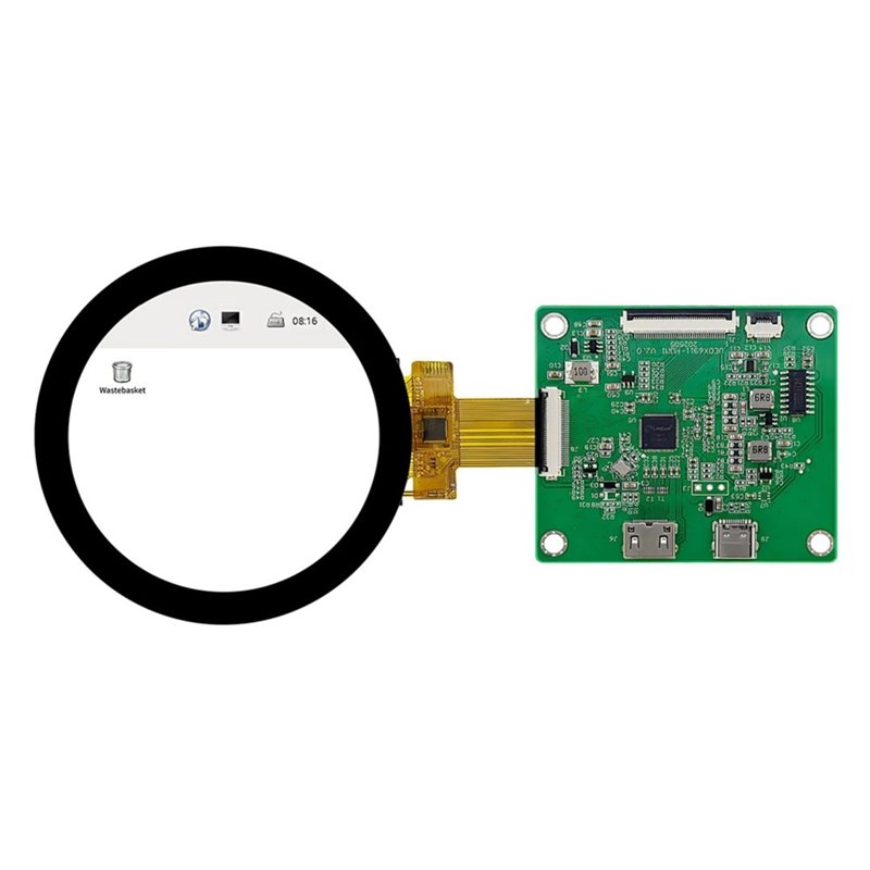DSI TFT LCD Round Display With - Raspberry Pi 5 ulasan dan harga