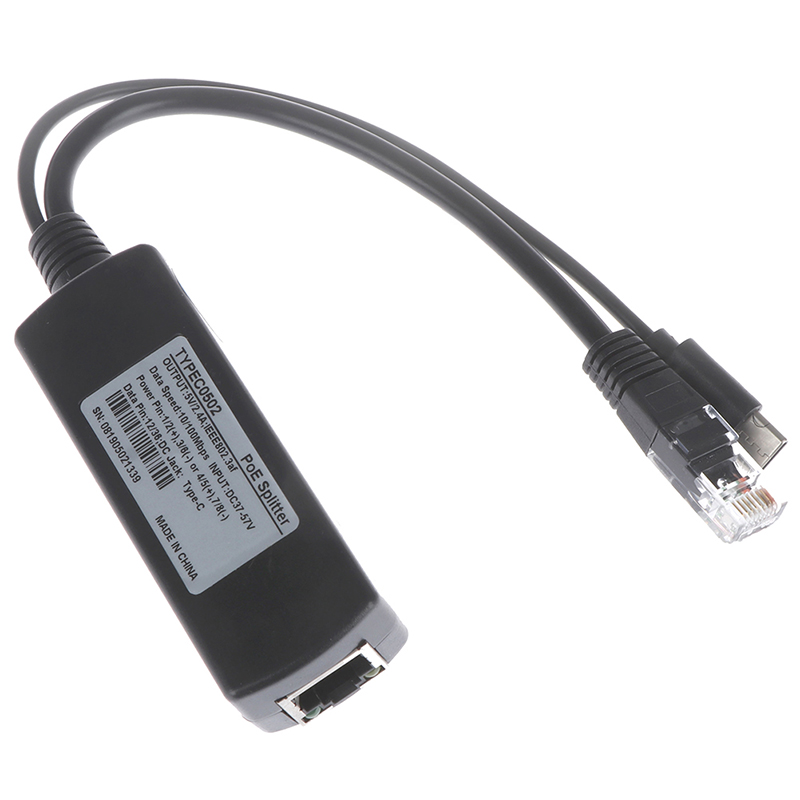 【K】POE Splitter 48V To 5V 12V  - Pi Power Supply ulasan dan harga