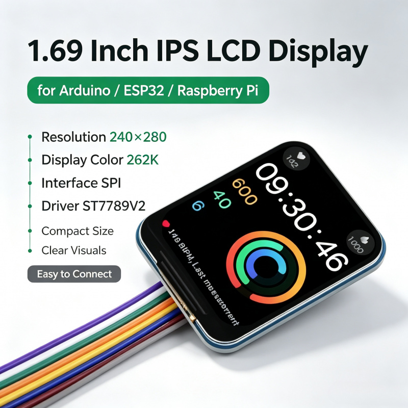 1.69 Inch IPS LCD Module ST778 - Pi Display ulasan dan harga
