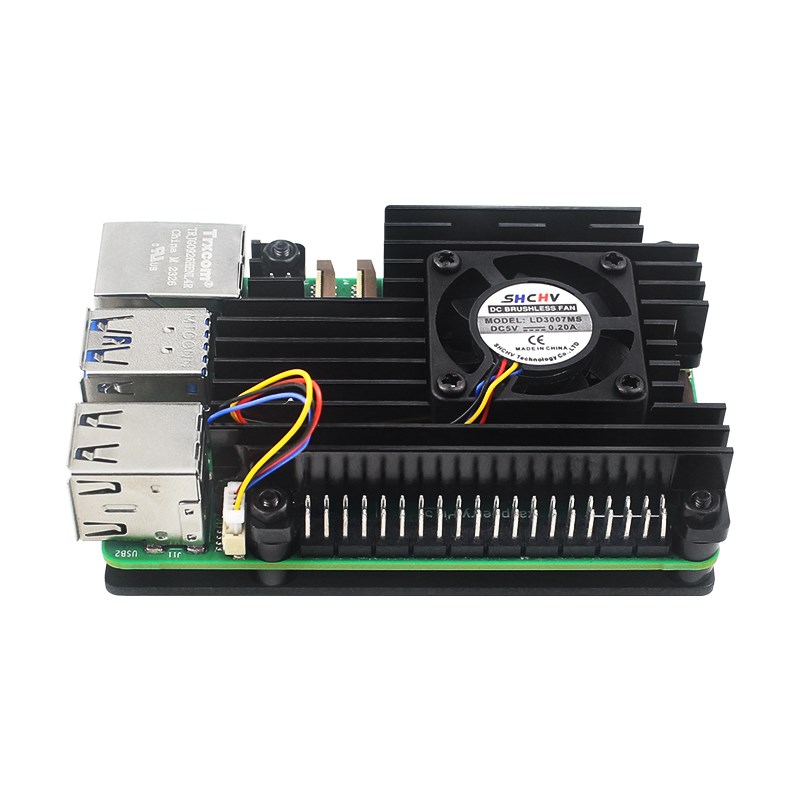 Raspberry Pi 5 Aluminum Alloy  - Pi 5 Case ulasan dan harga