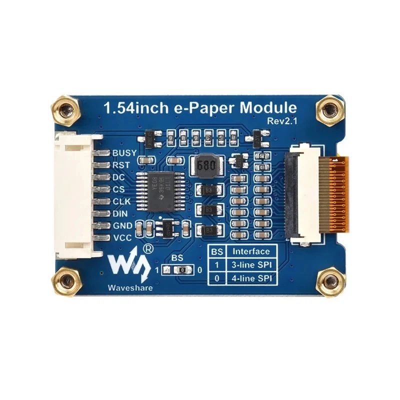 1.54 Inch E-Paper Display Modu - Pi Display ulasan dan harga