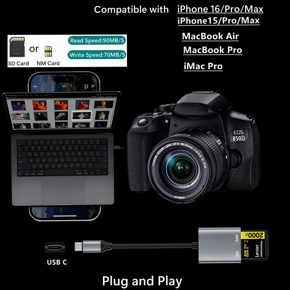 Type C Nano Memory Card Reader - Micro Sd Card ulasan dan harga