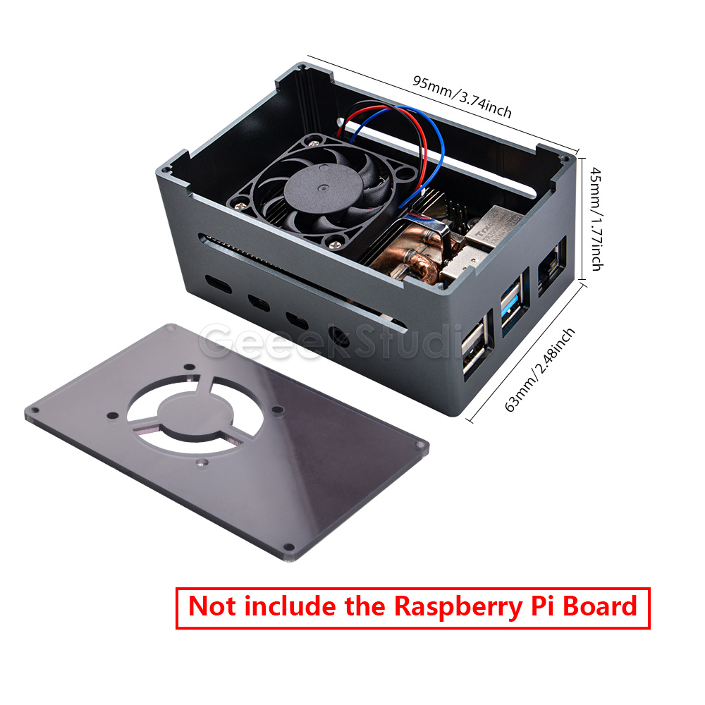 Low-Profile Ice Tower Cooling  - Pi 4 Case ulasan dan harga